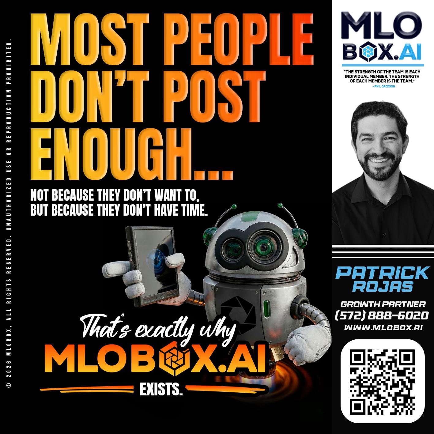 most people - Patrick Rojas -Loan Officer