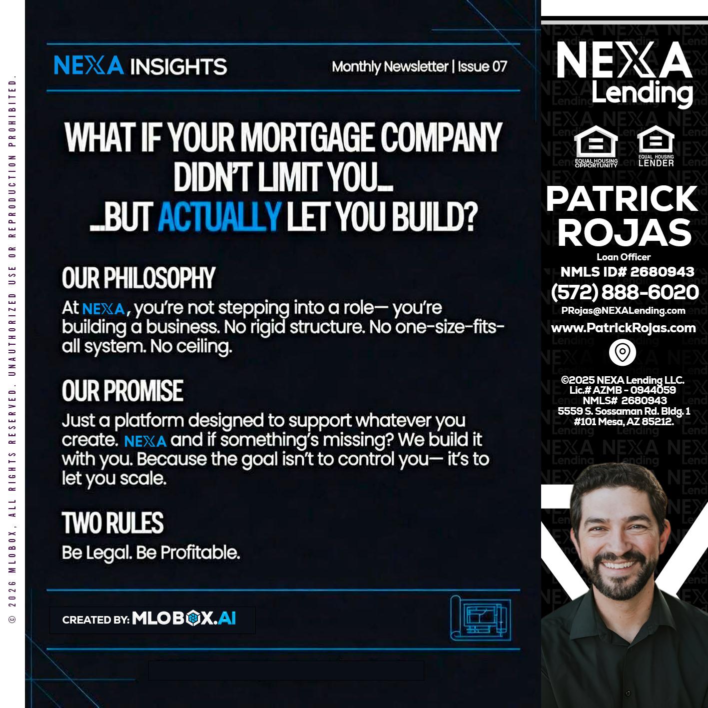 NEXA INSIGHTS - Patrick Rojas -Loan Officer
