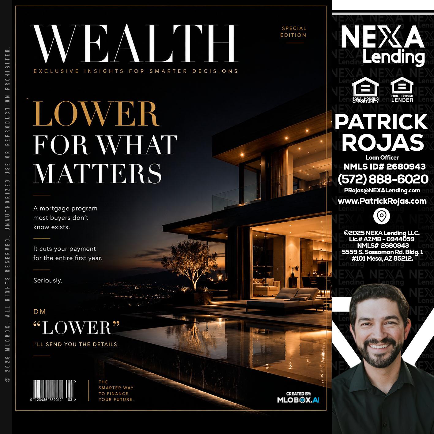 WEALTH - Patrick Rojas -Loan Officer