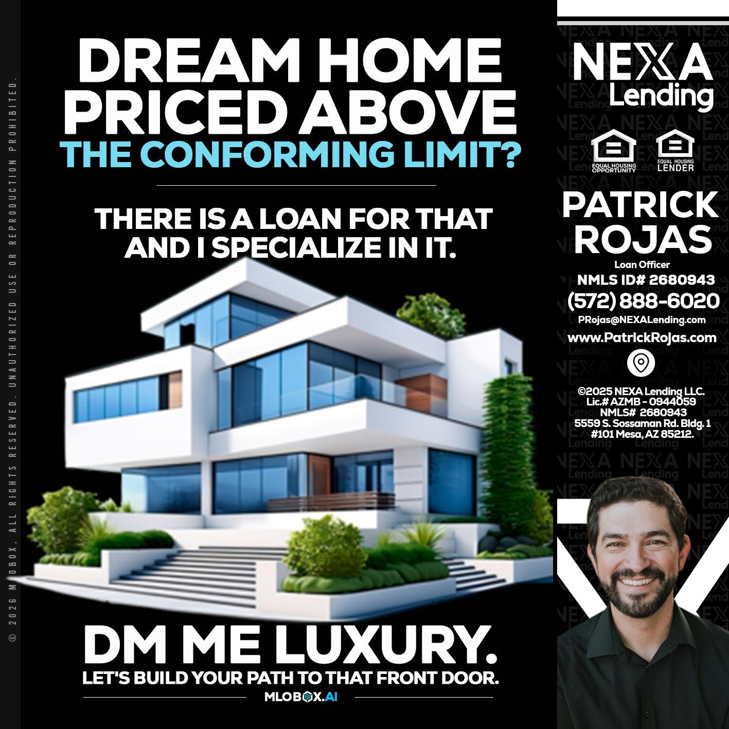 DREAM HOME - Patrick Rojas -Loan Officer
