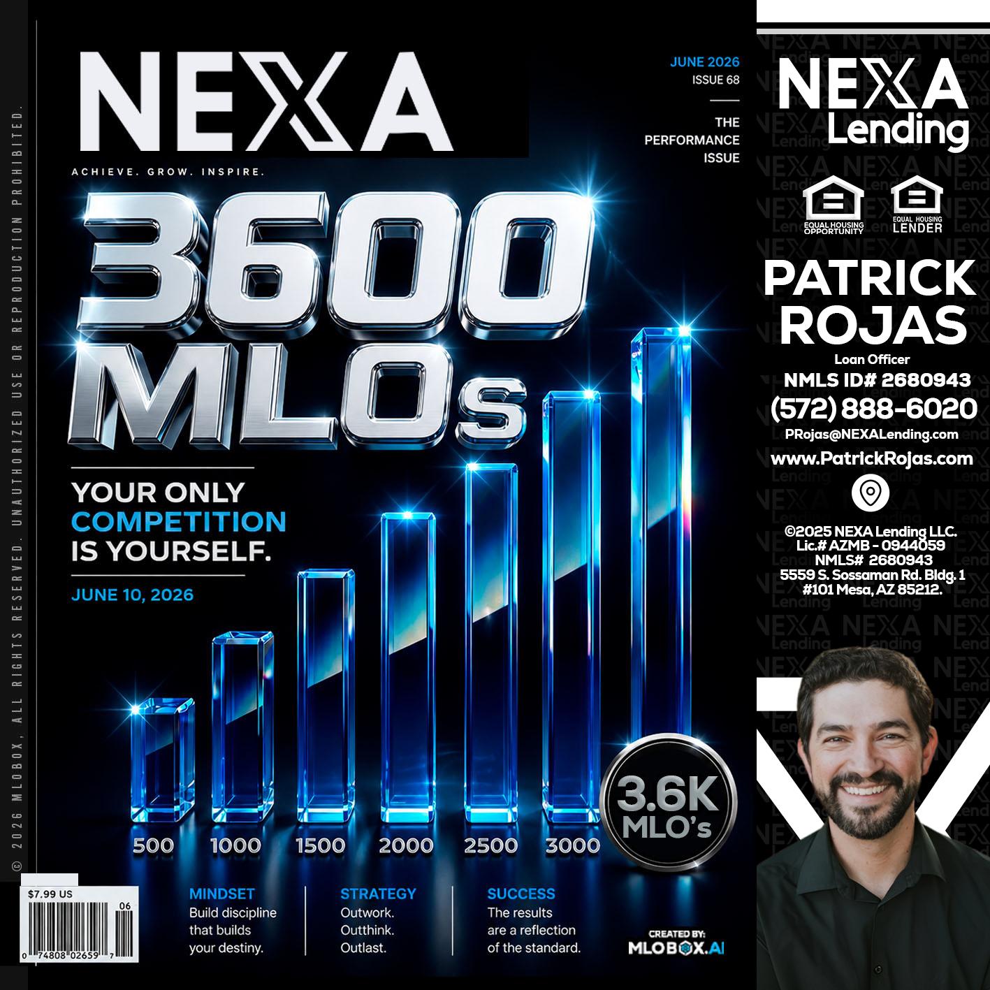 3600 MLOs - Patrick Rojas -Loan Officer