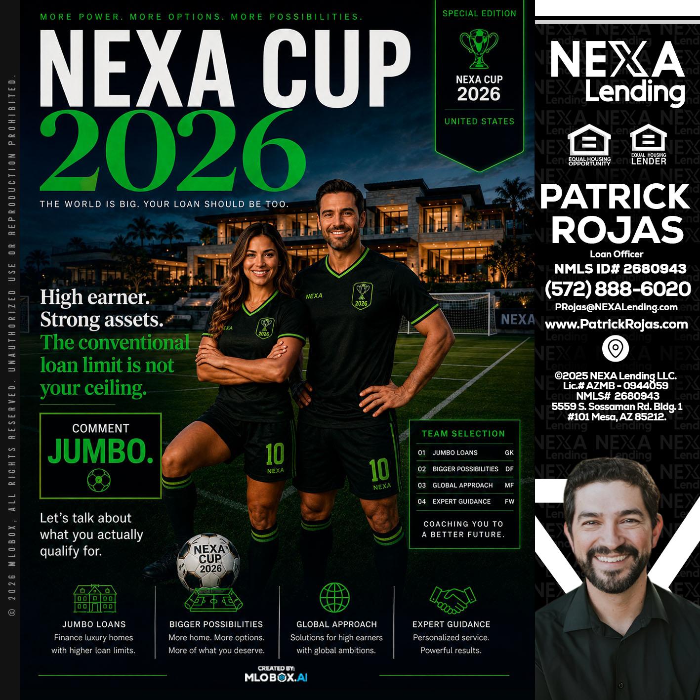 NEXA CUP 2026 - Patrick Rojas -Loan Officer