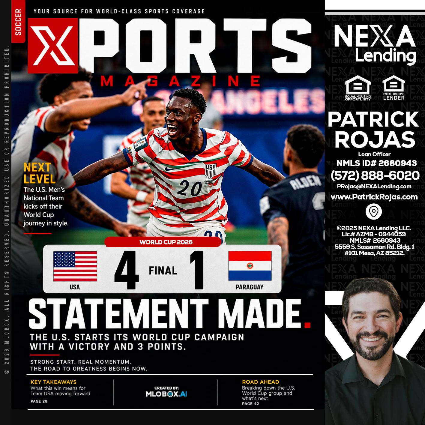 XPORTS - Patrick Rojas -Loan Officer