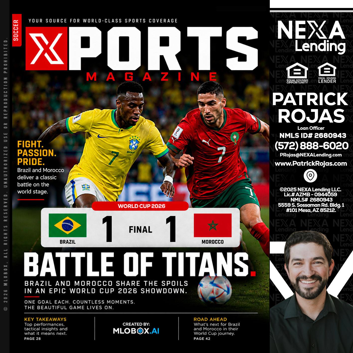 XPORTS - Patrick Rojas -Loan Officer