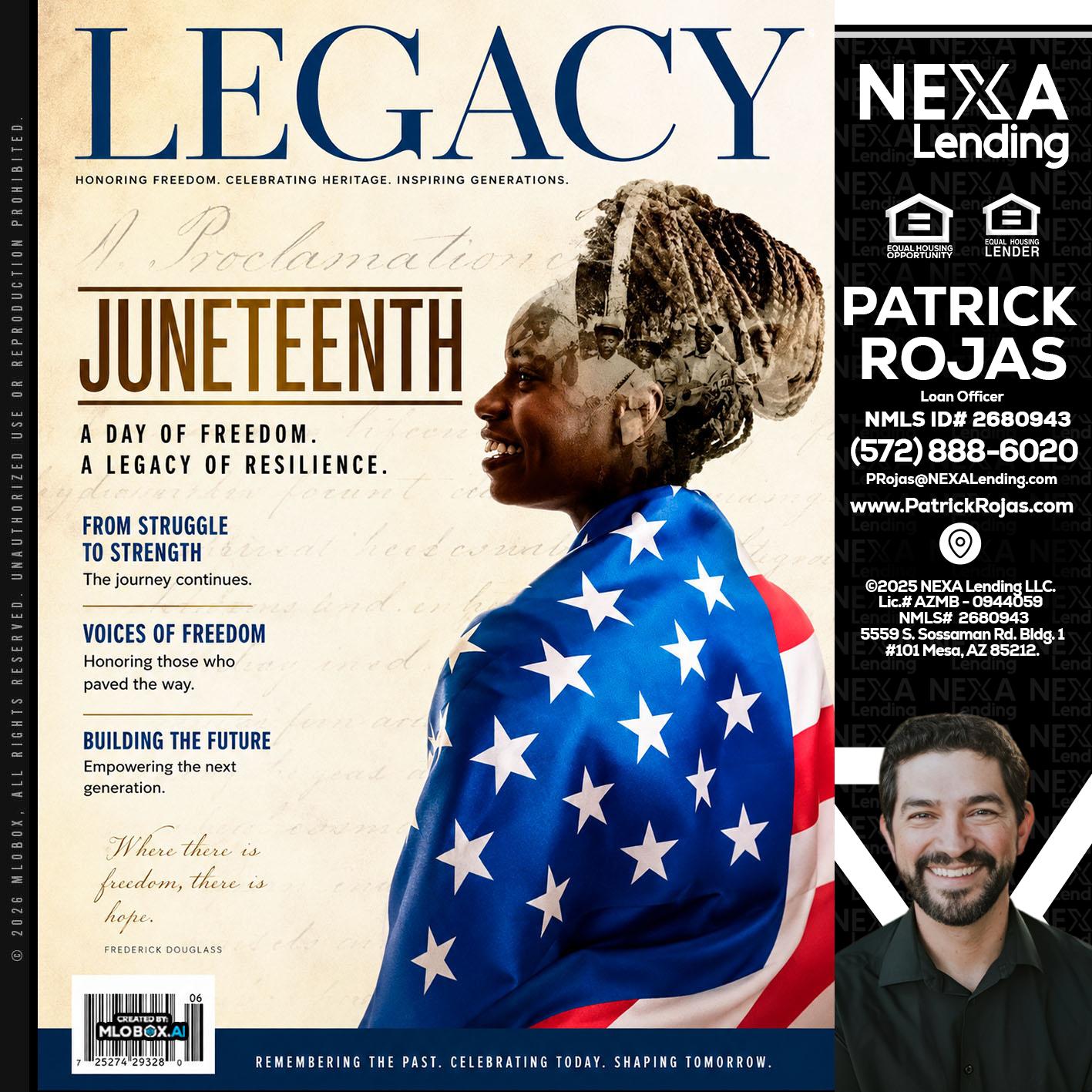 LEGACY - Patrick Rojas -Loan Officer