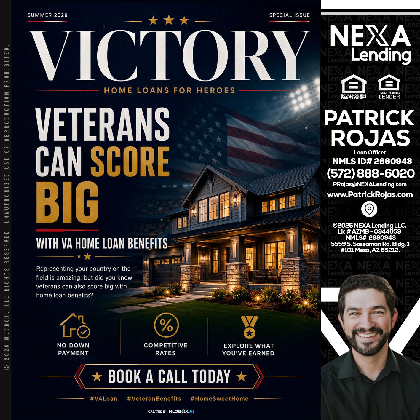 VICTORY - Patrick Rojas -Loan Officer